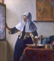 Jan Vermeer van Delft: Nő vizeskancsóval, 1662 körül Jan Vermeer van Delft: Nő vizeskancsóval, 1662 körül